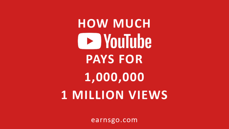 how much youtube pays for 1 million views