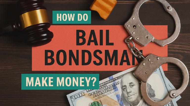 How do bail bondsman make money