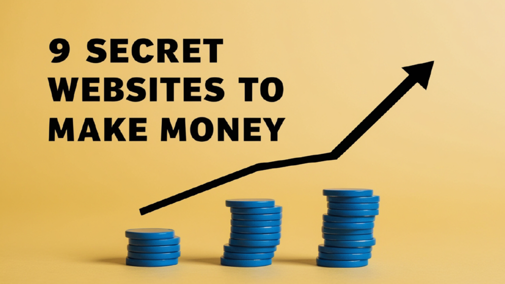 9 Secret Websites to Make Money Online Without Scams